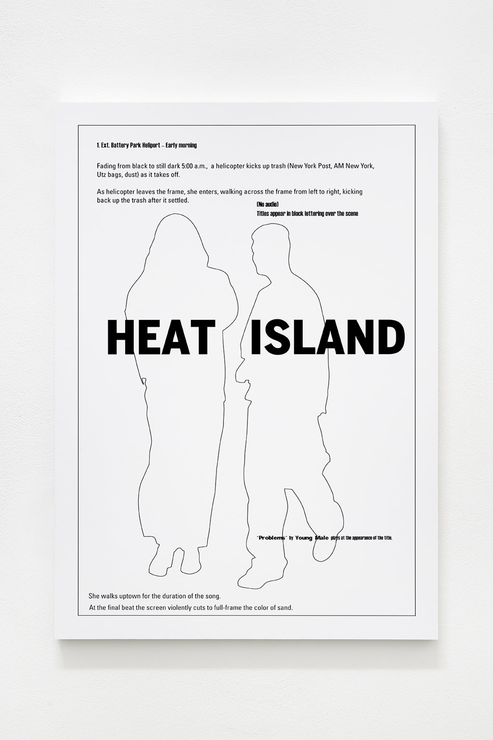 Dena Yago, Heat Island (exterior), 2014