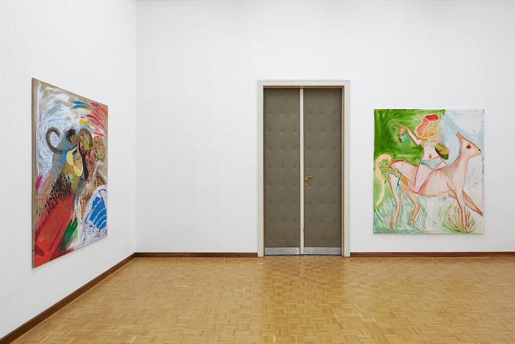 Am Fuße der großen Stehlampe, Galerie Meyer Kainer, Vienna, 2020