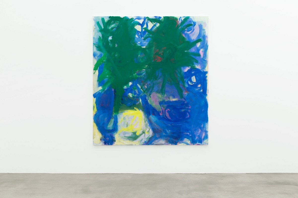 Joanne Robertson, Green Flowers, 2021