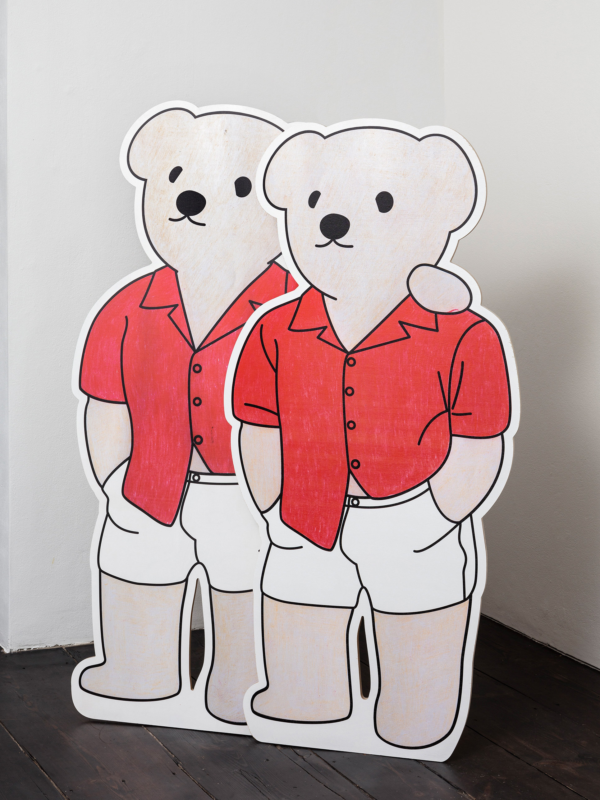 Timothy Davies, We 2 Bears (Double Beach Bum), 2019