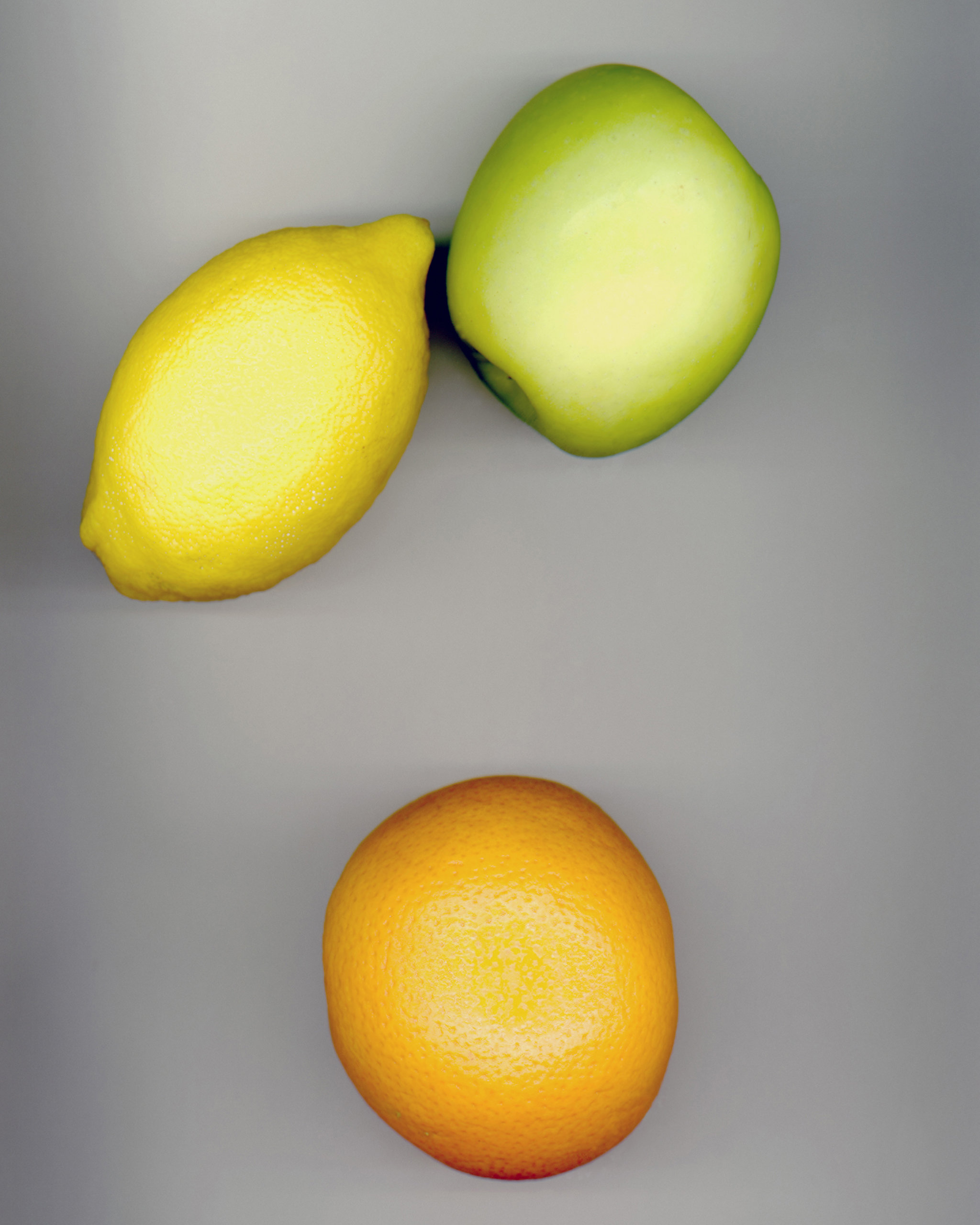 Dena Yago, Meyer Lemon, Granny Smith Apple, Navel Orange, 2011